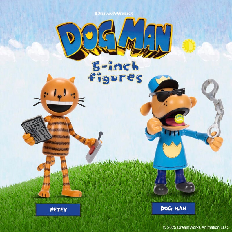 Dog Man Movie 5 Inch Petey Articulated Action Figure  Collect All The Movie Action Figures and Plush Toys by JAKKS Pacific  Based on The Movie - Image 5